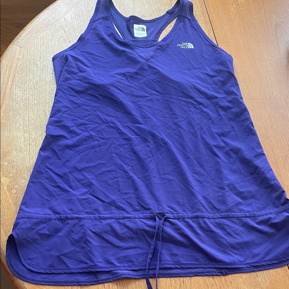 Large North Face Women's Deep Purple Tank Top